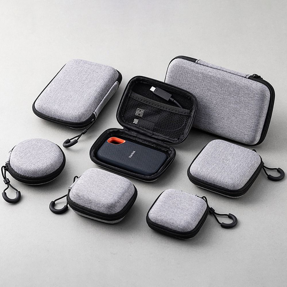 Phone Accessories Case - 1Pcs Earphone/Phone/Charging Cable EVA Storage Bag
