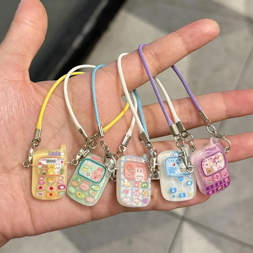 Phone Accessories Doll - Cute Mini Mobile Phone Ornament Suitable