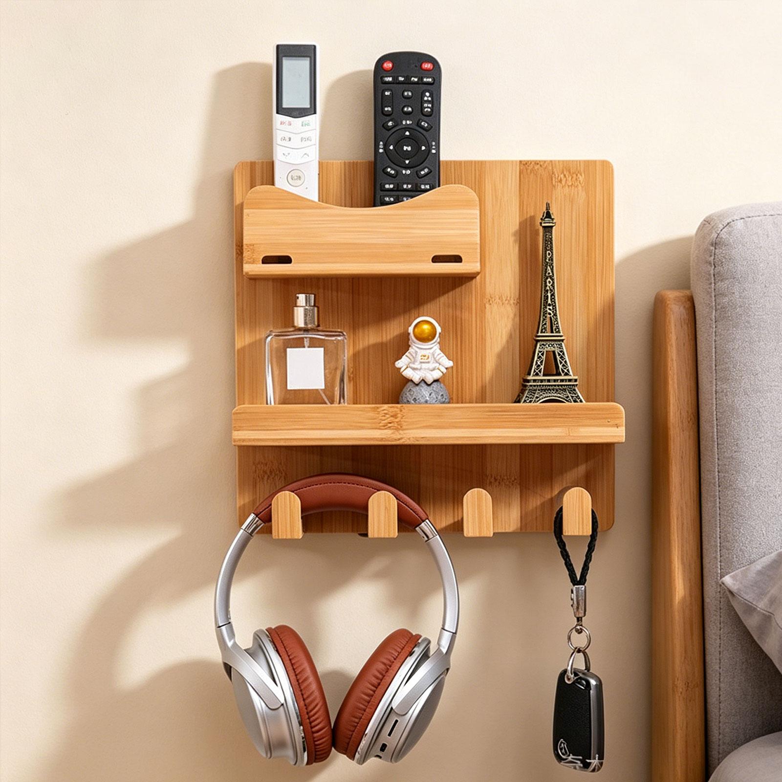 Phone Accessories Europe - Wall Mounted Bedside Shelf Accessories Organizer