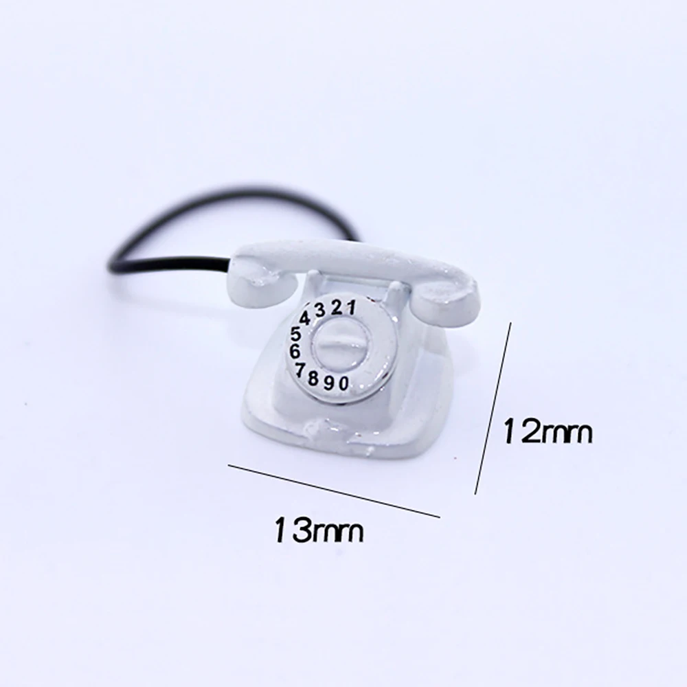 1/12 Dollhouse Miniature Metal - Phone Accessories Doll 评论和价格