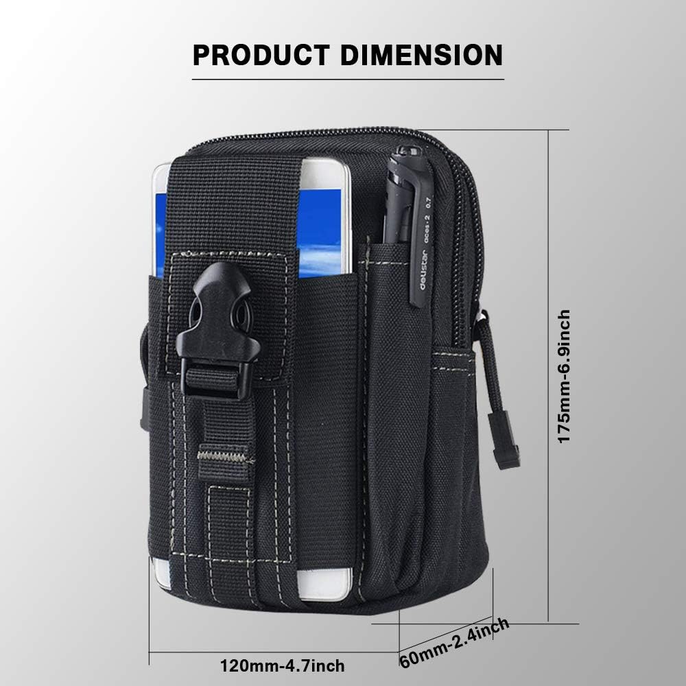 Tactical Molle Belt Pouch Mili - Phone Accessories Holder 评论和价格