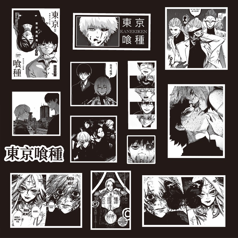70pcs Black White Hot Anime To - Phone Accessories Tokyo 评论和价格