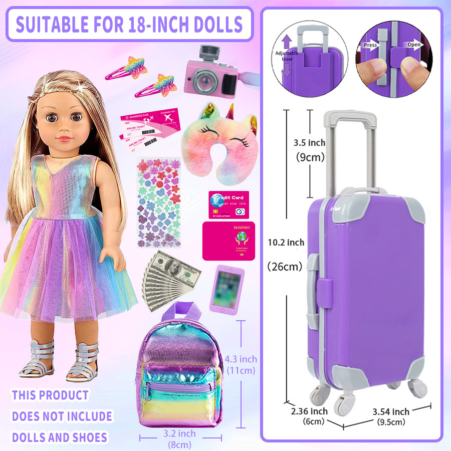 18inch Doll Clothes and Access - Phone Accessories Doll 评论和价格