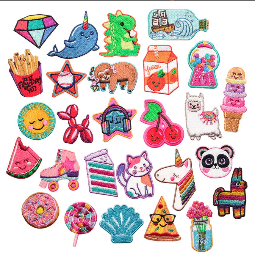10 Pcs Food Animals Embroidery - Phone Accessories Pictures 评论和价格