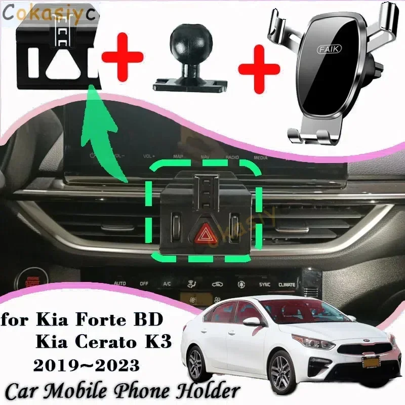 Car Phone Holder for Kia Forte - Phone Accessories Bd 评论和价格