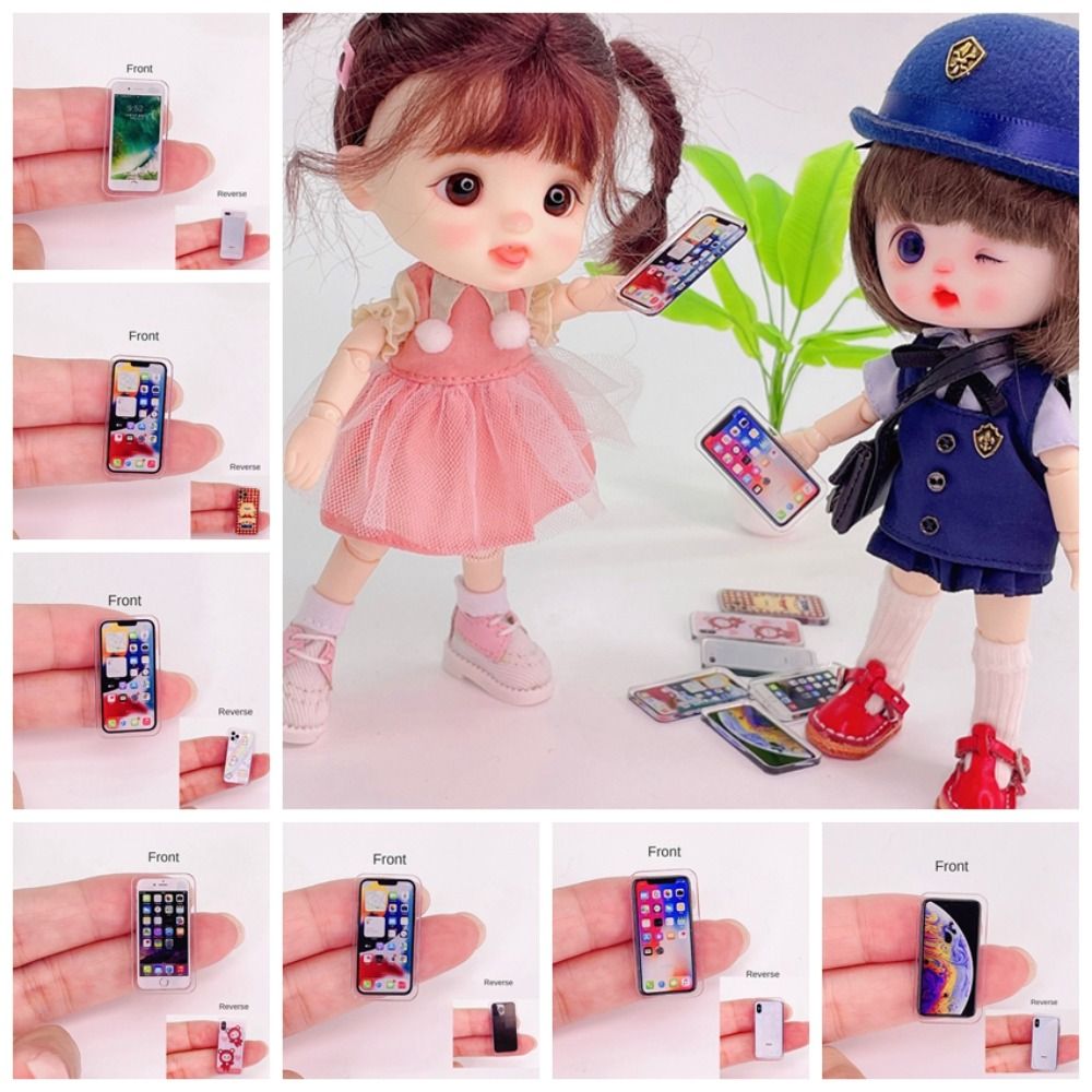 1:12 Miniature Items Doll Hous - Phone Accessories Doll 评论和价格