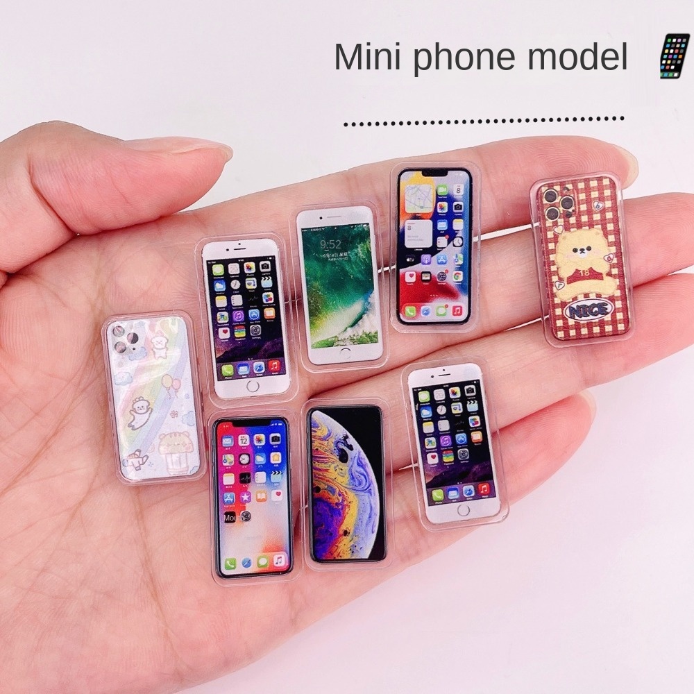 1:12 Miniature Items Doll Hous - Phone Accessories Doll 评论和价格