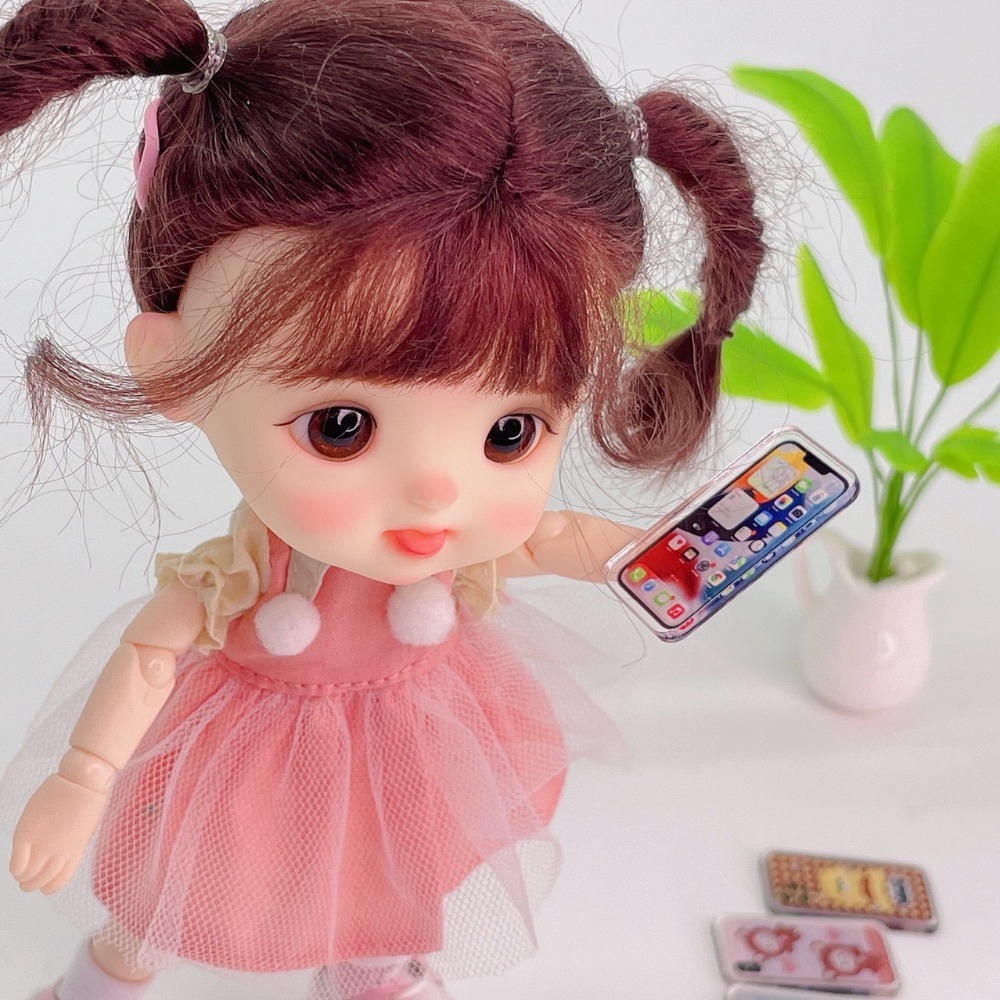 1:12 Miniature Items Doll Hous - Phone Accessories Doll 评论和价格