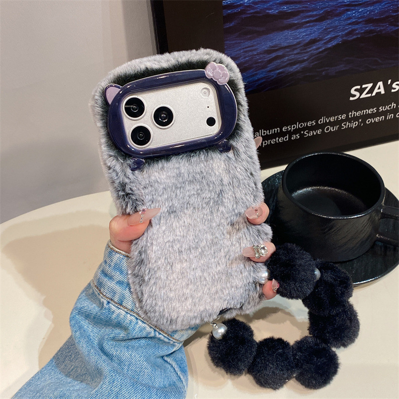 Luxury Solid Colors Furry Plus - Phone Accessories List 评论和价格