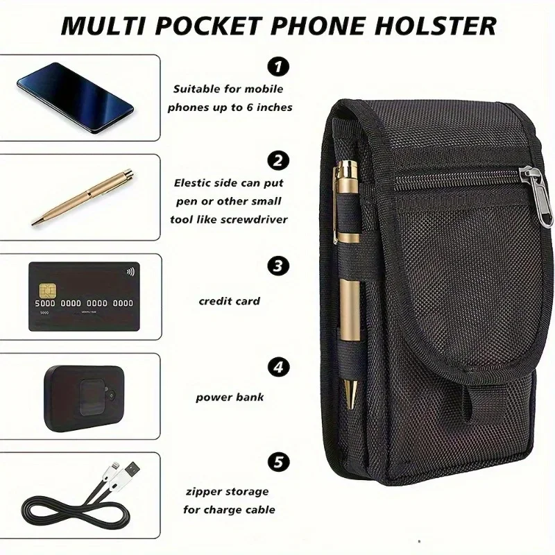  6.3 Inch Bag Multi-Functiona - Phone Accessories Pouch 评论和价格