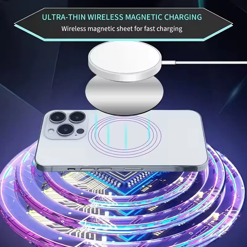 1-5PCS 8CM Magnetic Metal Plat - Phone Accessories Website 评论和价格