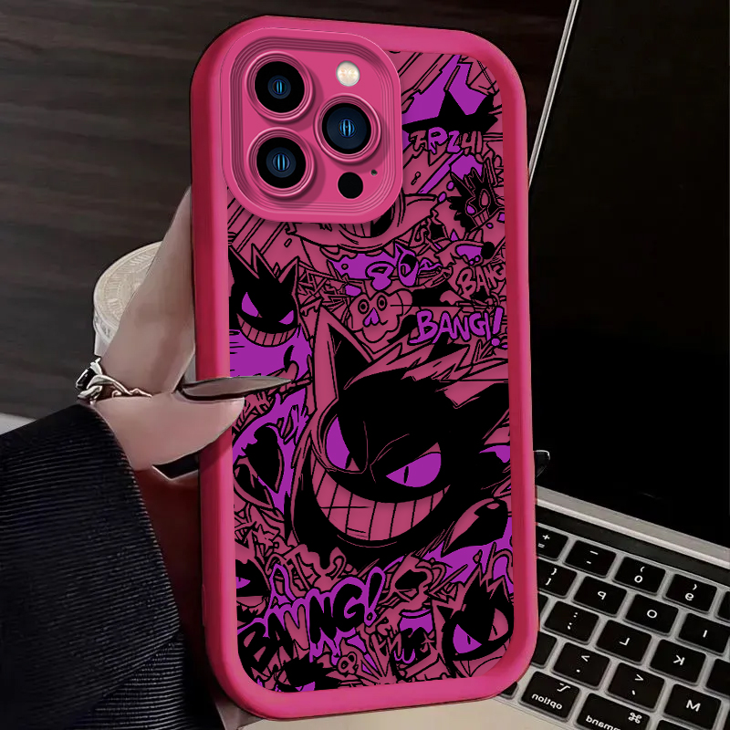 P-Pokemon Gengar Graffiti Phon - Phone Accessories List 评论和价格