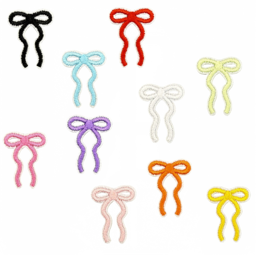 10 Pcs Boy Girls Bowknot Embro - Phone Accessories Pictures 评论和价格