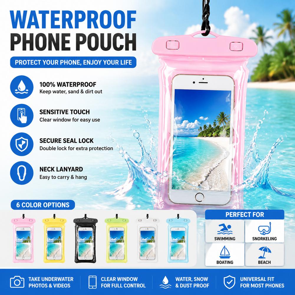 Clear Waterproof Phone Case Dr - Phone Accessories Pouch 评论和价格