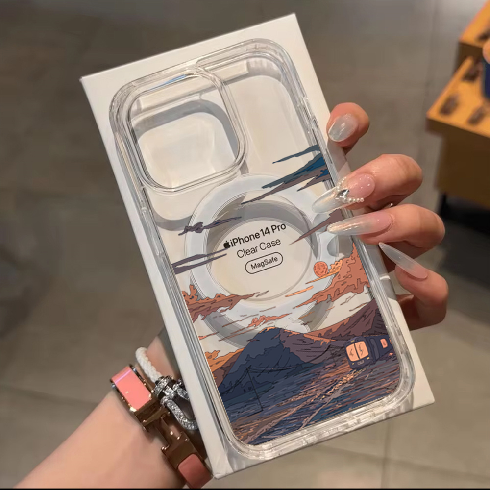Sunset Pattern Fashion Phone C - Phone Accessories List 评论和价格