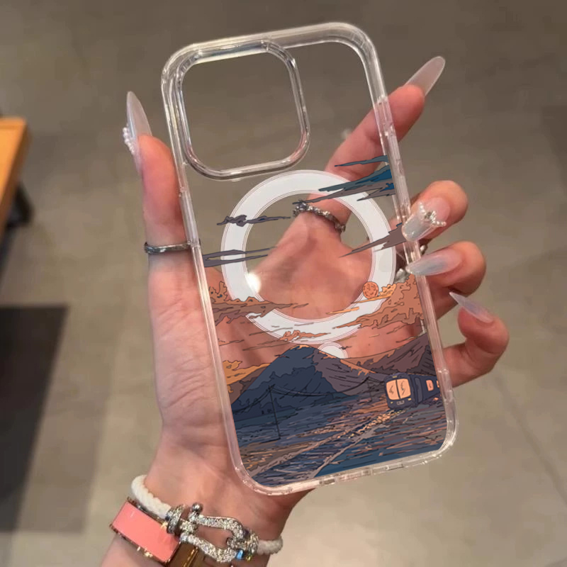 Sunset Pattern Fashion Phone C - Phone Accessories List 评论和价格