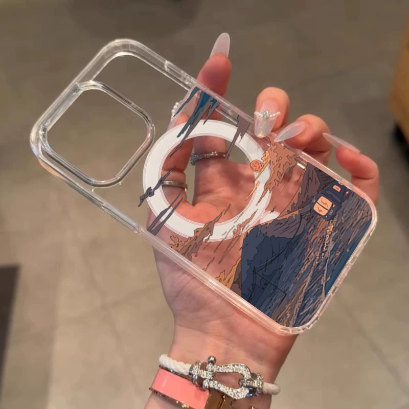 Sunset Pattern Fashion Phone C - Phone Accessories List 评论和价格