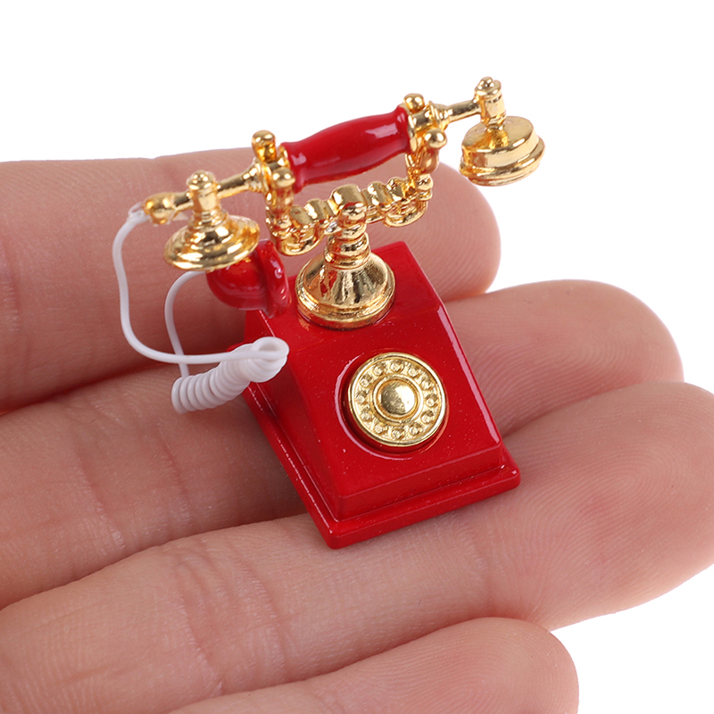 1Pc 1:12 Dollhouse Miniature V - Phone Accessories Europe 评论和价格