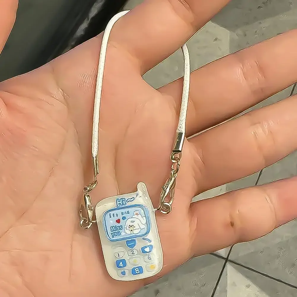 Cute Mini Mobile Phone Ornamen - Phone Accessories Doll 评论和价格