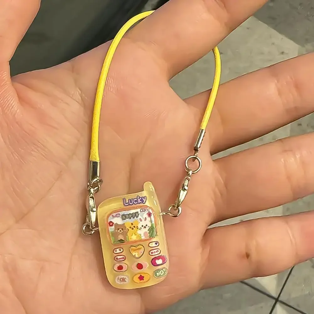 Cute Mini Mobile Phone Ornamen - Phone Accessories Doll 评论和价格