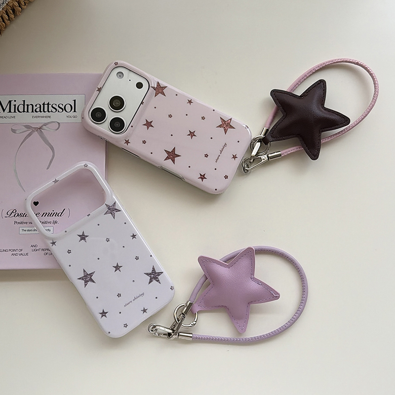 Korean Cute Star Phone Case Fo - Phone Accessories Case 评论和价格
