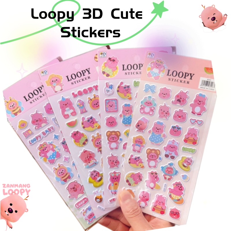 New Pororo Anime Cute Loopy 3D - Phone Accessories Pouch 评论和价格