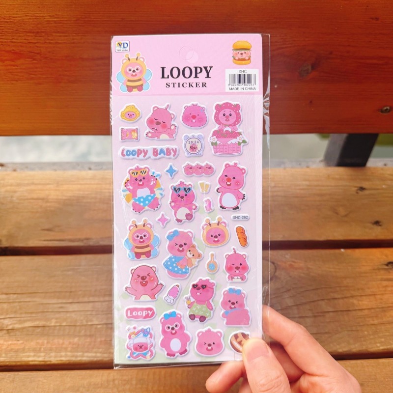 New Pororo Anime Cute Loopy 3D - Phone Accessories Pouch 评论和价格