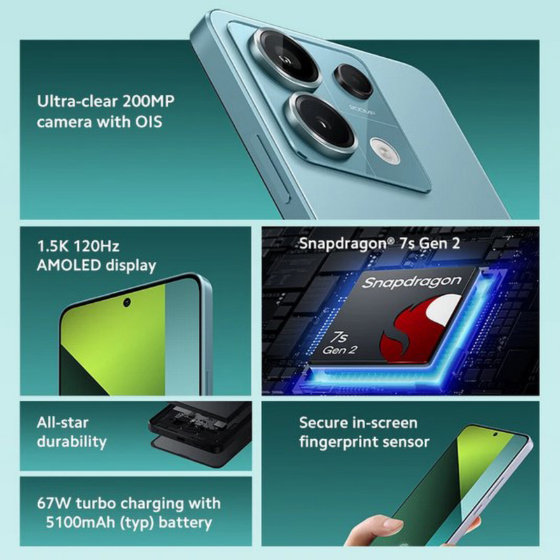 Global Firmware Xiaomi Redmi N - Xiaomi Redmi Note 13 评论和价格